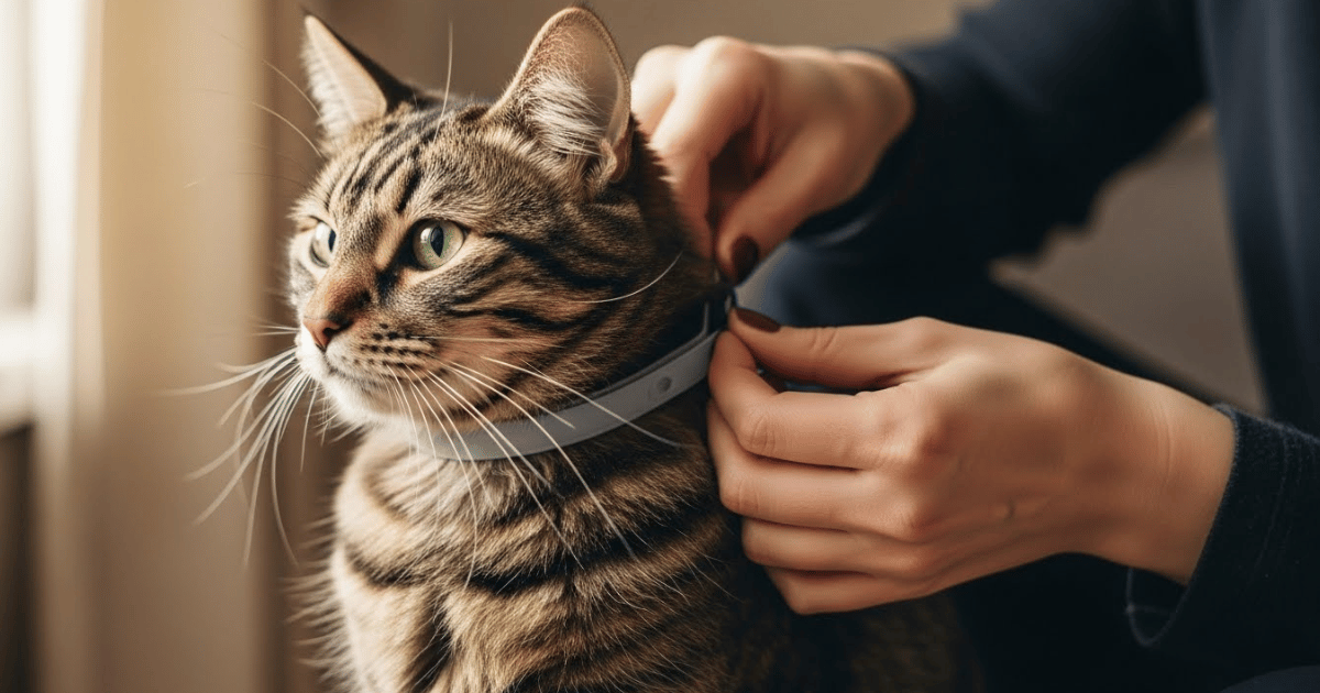 Coleira Antipulgas para Gatos