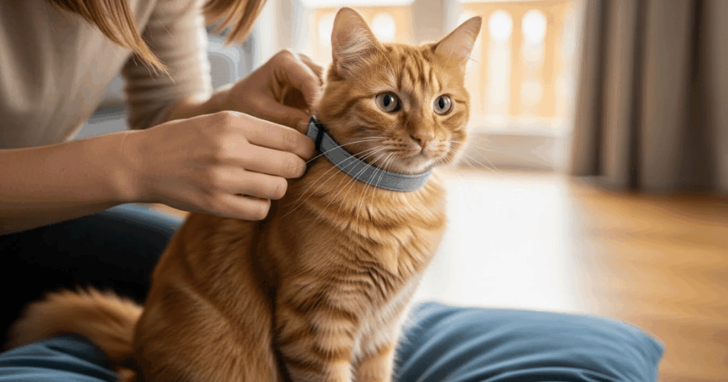 Coleira Antipulgas para Gatos