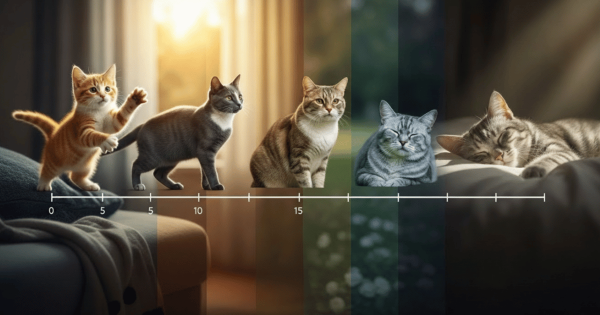 Quantos anos vive um gato