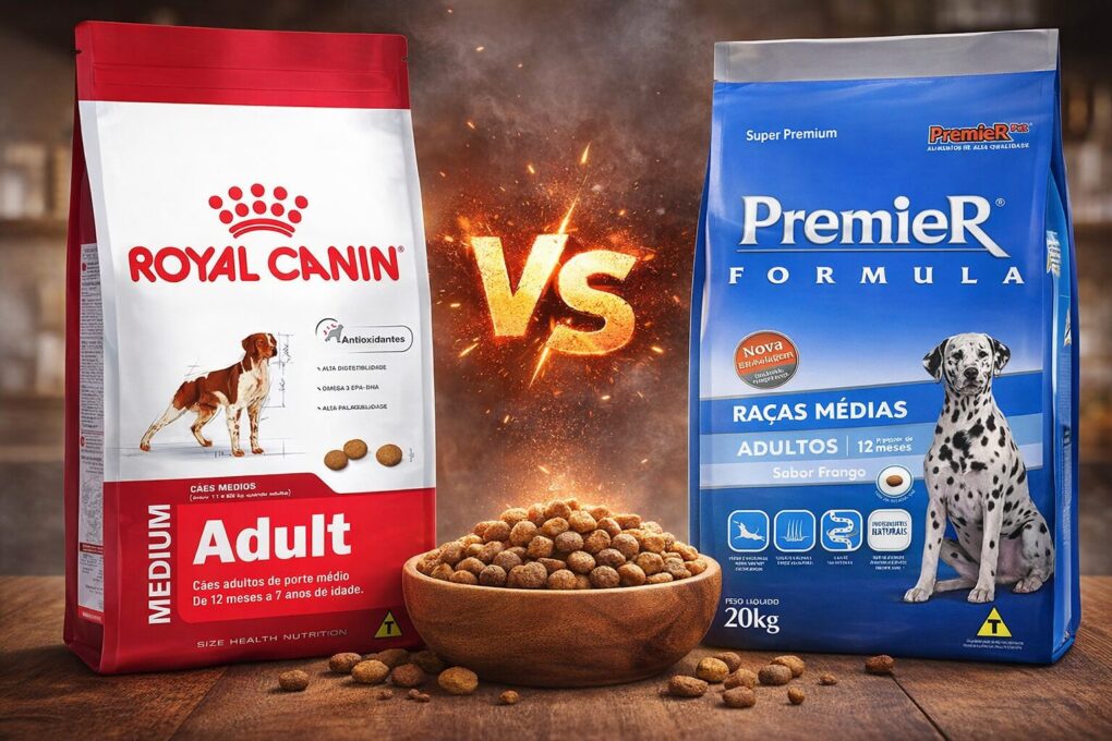 Ração PremieR ou Royal Canin