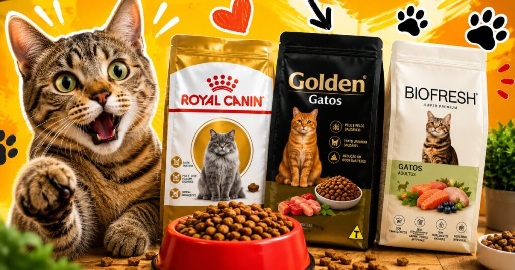 Melhores Rações Secas Para Gatos