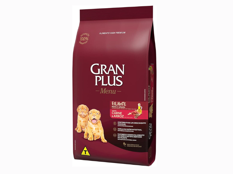 Ração GranPlus Menu Filhotes