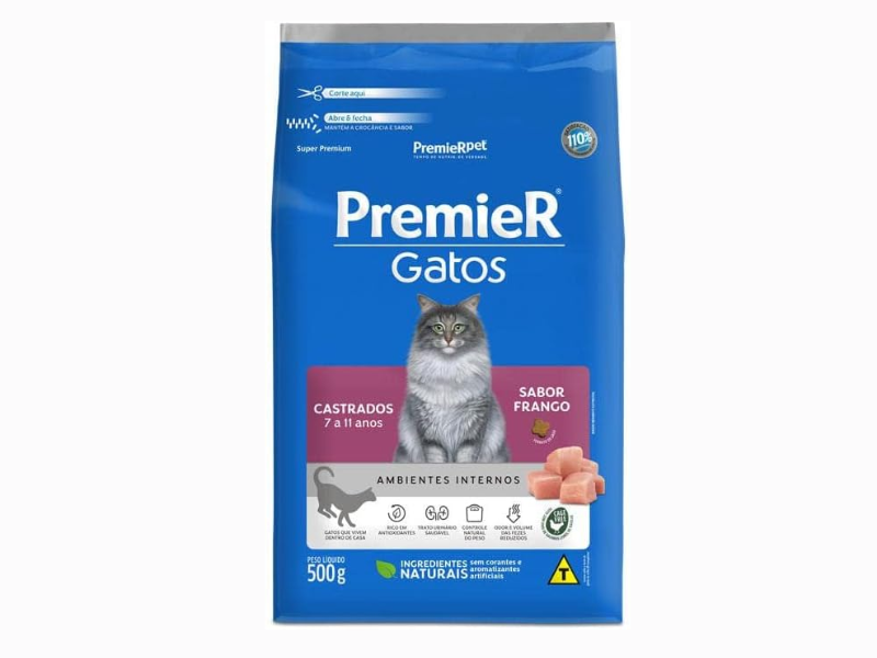 Ração PremieR Gatos Castrados